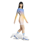adidas - Women's Originals Allover Print Long Sleeve Mini Dress (JF8267)