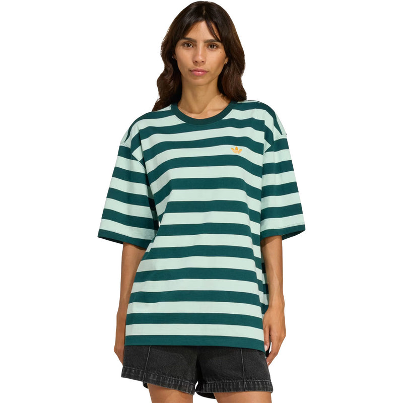 adidas - Women's Originals Athl Dept Striped Short Sleeve T-Shirt (KF2322)