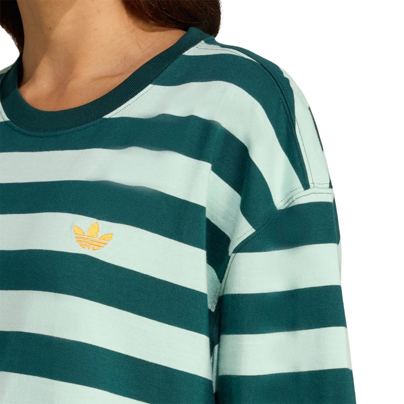 adidas - Women's Originals Athl Dept Striped Short Sleeve T-Shirt (KF2322)