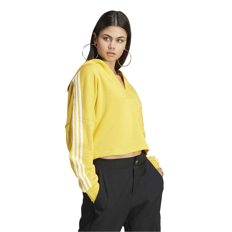 adidas - Sweat à capuche court Originals pour femme (IC8520)