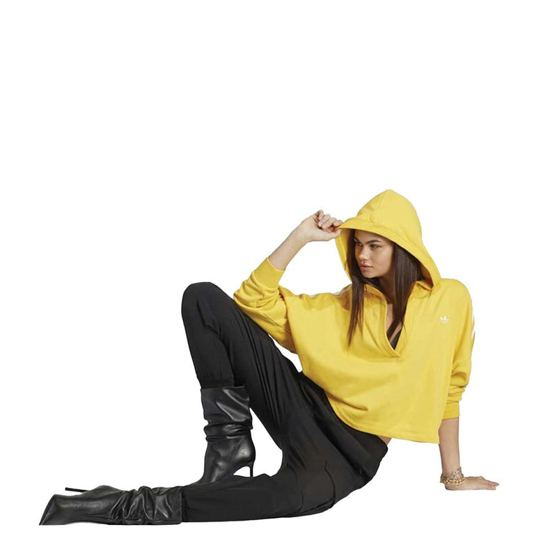 adidas - Sweat à capuche court Originals pour femme (IC8520)