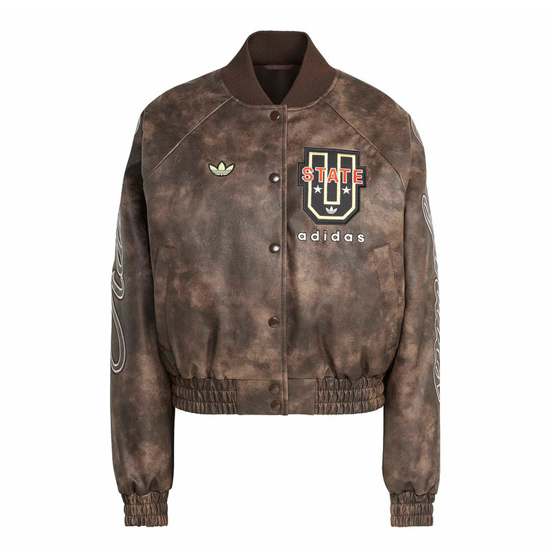 adidas - Women's Originals Dept Vintage Faux Leather Jacket (KF2307)