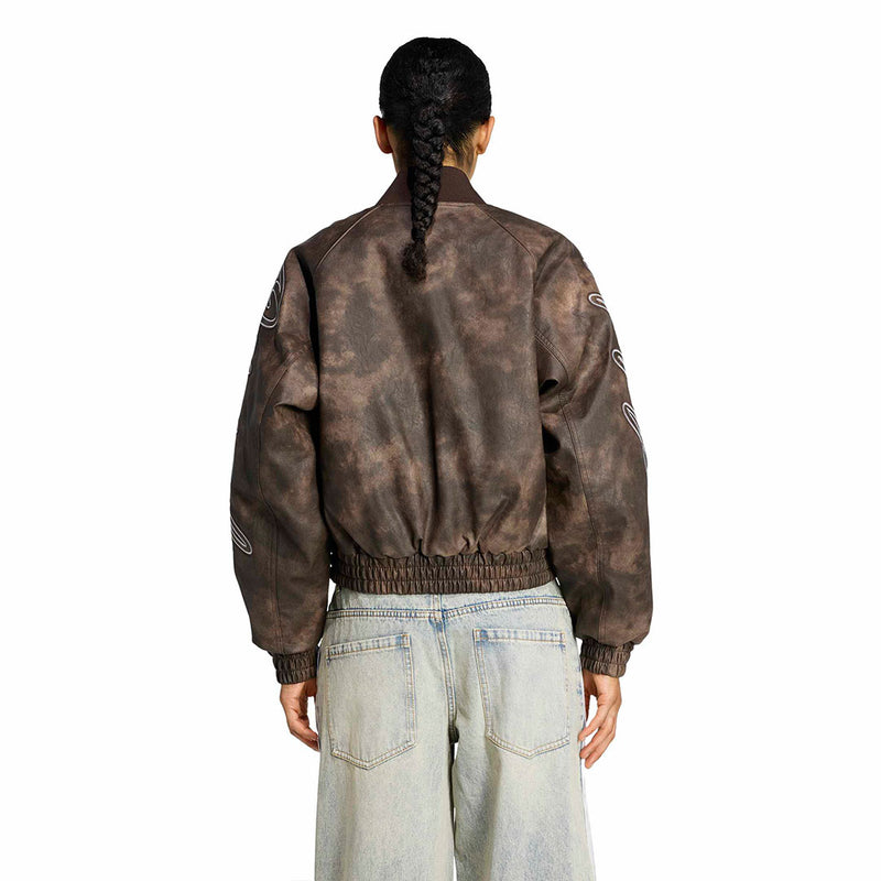 adidas - Women's Originals Dept Vintage Faux Leather Jacket (KF2307)