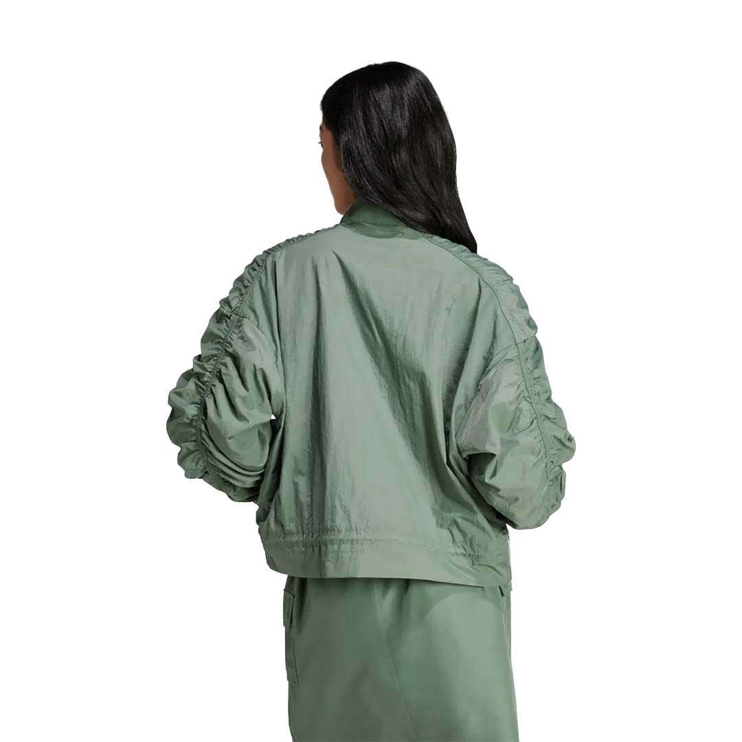 アウターその他 ADIDAS LW Bomber Jacket Green IY3421 adidas - Women's Originals Lightweight Bomber Jacket (IY3421