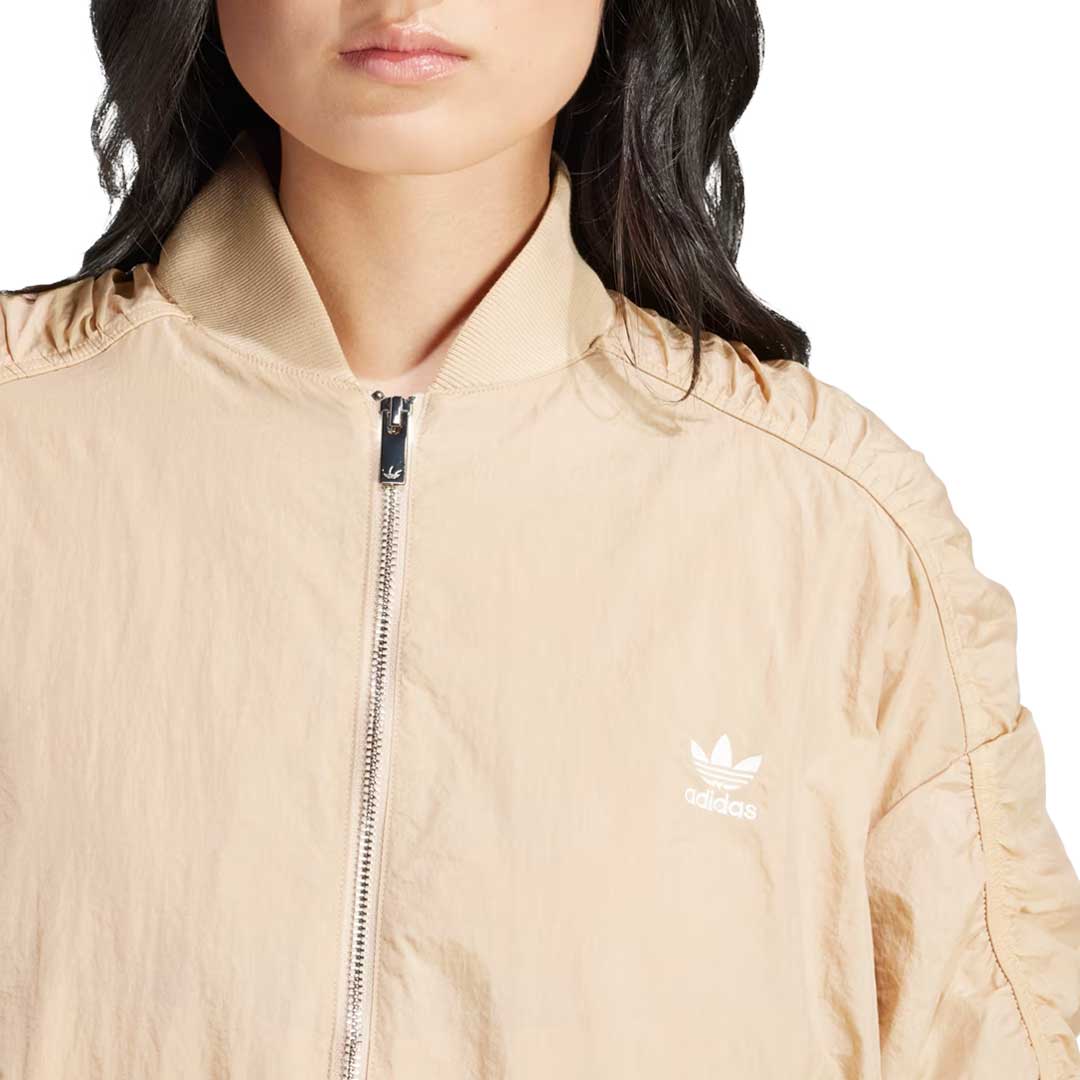 アウターその他 ADIDAS LW bomber jacket beige IY3422 Women's adidas Lightweight Bomber Jacket | Chicago City Sports