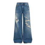adidas - Women's Originals Loose Denim Destressed Pant (KE3300)