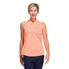 adidas - Women's Ottoman Printed Sleeveless Polo (HT1247)