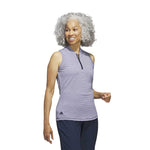 adidas - Women's Ottoman Printed Sleeveless Polo (IA7826)