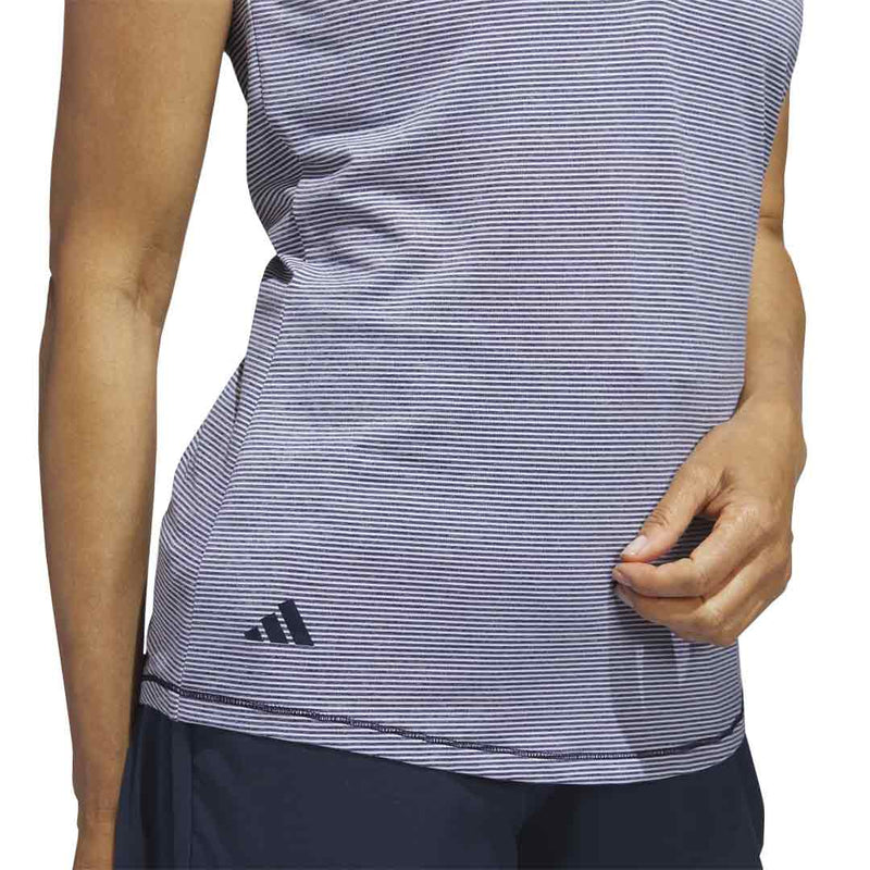 adidas - Women's Ottoman Printed Sleeveless Polo (IA7826)