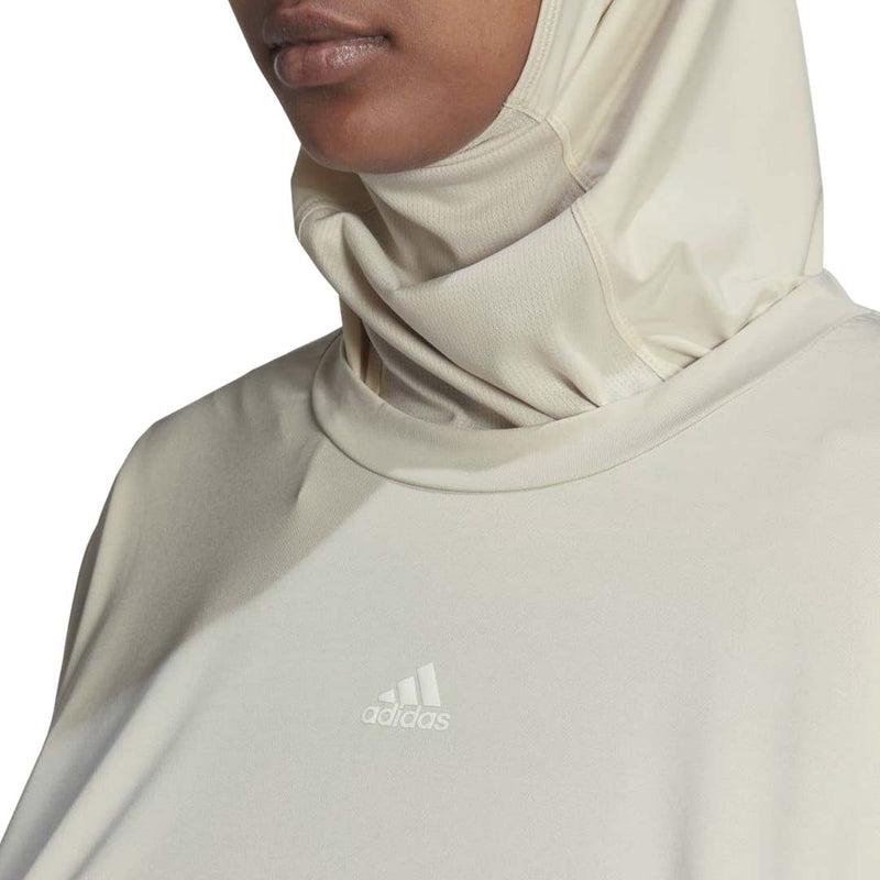 adidas - Sweat-shirt oversize Hyperglam 3 bandes pour femme (HK2584)