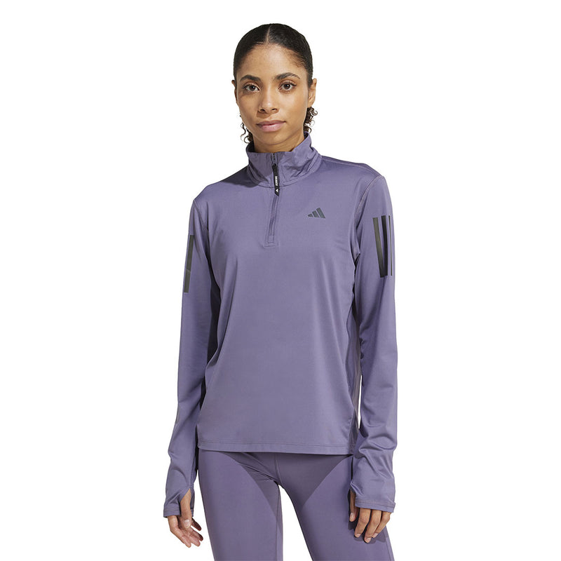 adidas - Women's Own The Run 1/2 Zip Jacket (JX2256)