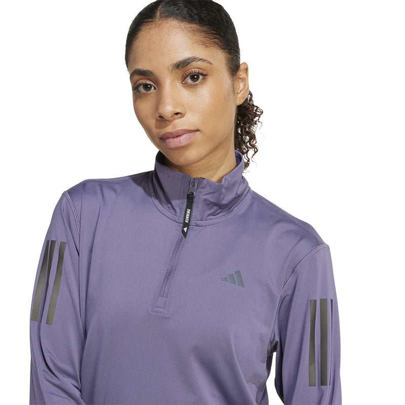 adidas - Women's Own The Run 1/2 Zip Jacket (JX2256)