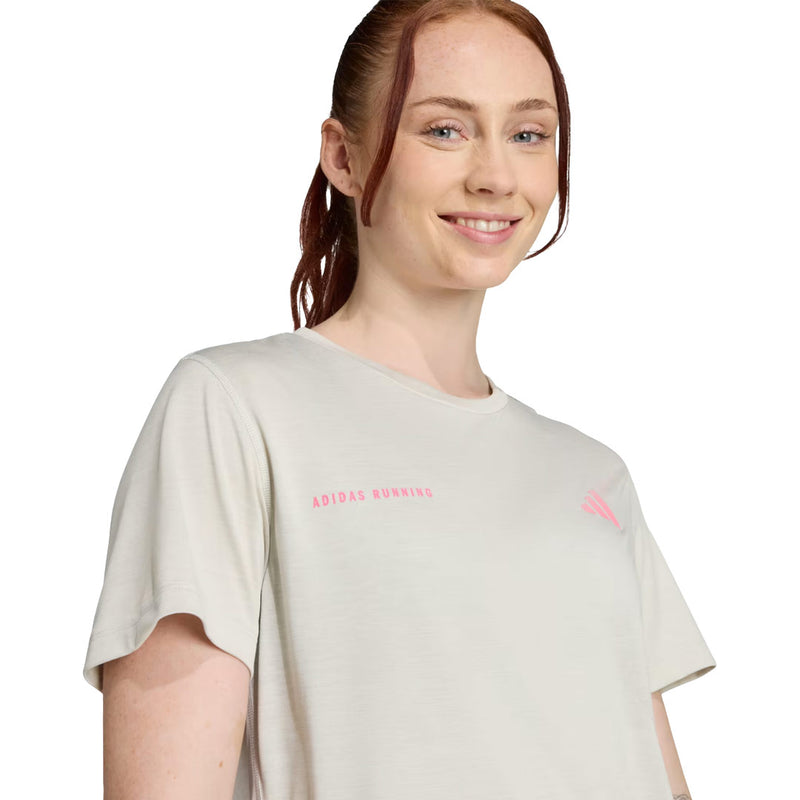 adidas - Women's Own The Run Melange T-Shirt (JN9606)