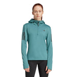 adidas - Women's Own The Run Winterized 1/2 Zip Hoodie (JW9651)