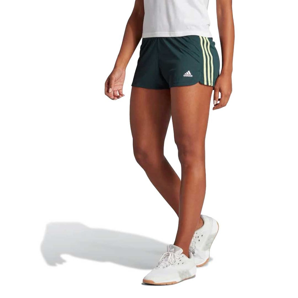 adidas - Women's Pacer 3-Stripes Knit Shorts (IK4351)