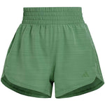 adidas - Women's Pacer 3-Stripes Woven 3 Inch High Rise Shorts (IS2174-3IN)