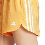 adidas - Women's Pacer 3-Stripes Woven 3 Inch High Rise Shorts (IS2179-3IN)