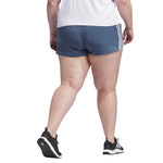 adidas - Women's Pacer 3-Stripes Woven High Rise Shorts (Plus Size) (IS0606)