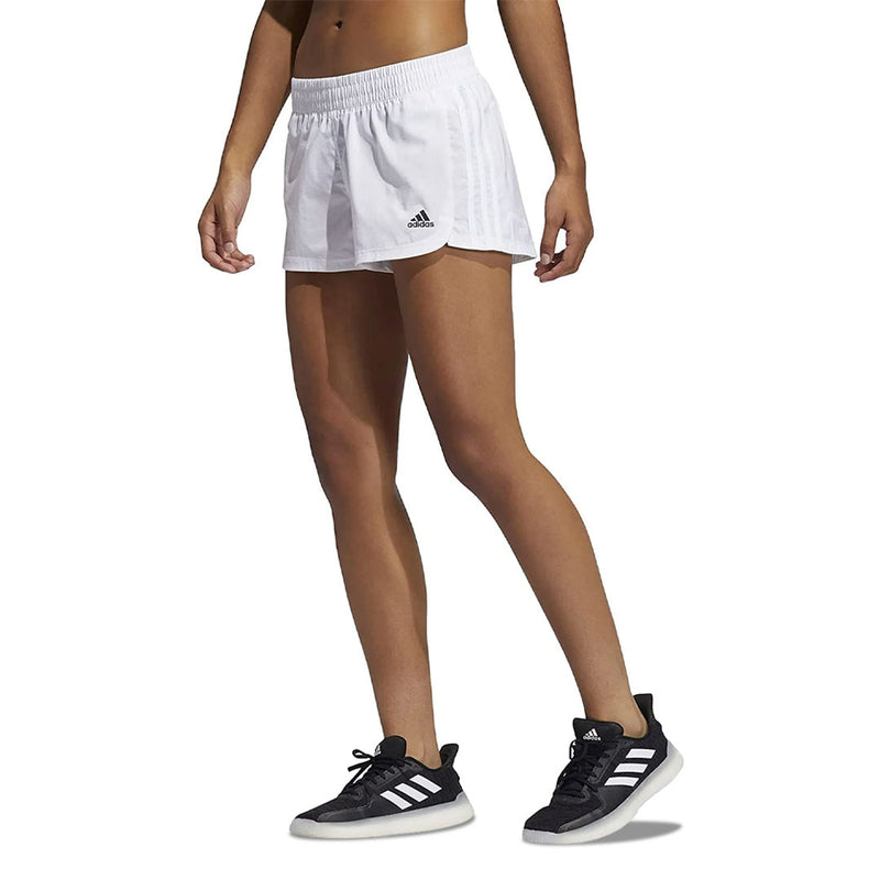 adidas - Short tissé Pacer 3 bandes pour femme (GQ5074) 