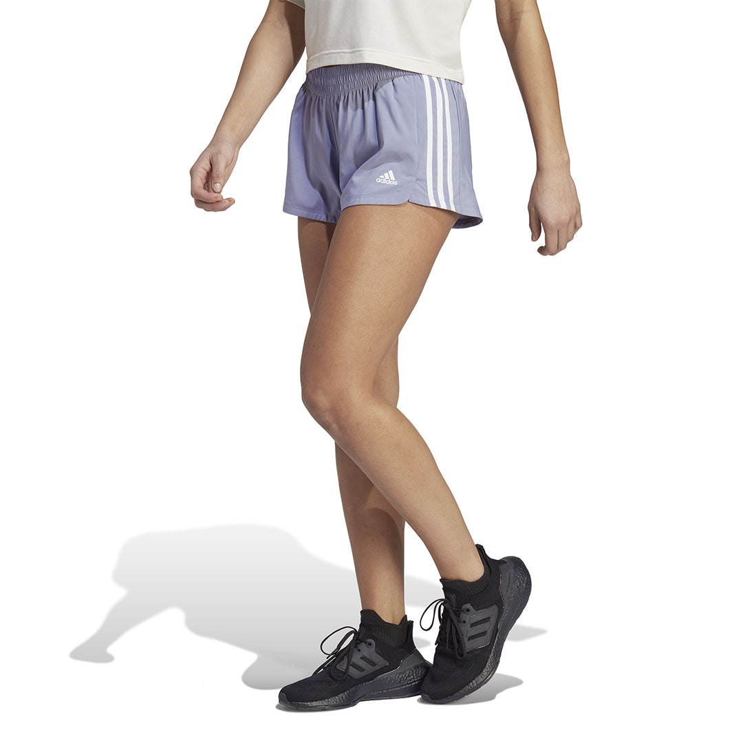 adidas - Women's Pacer 3-Stripes Woven Shorts (IB8704) – SVP Sports