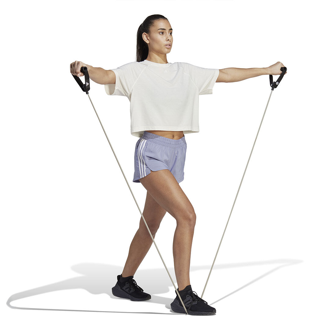 adidas - Women's Pacer 3-Stripes Woven Shorts (IB8704) – SVP Sports