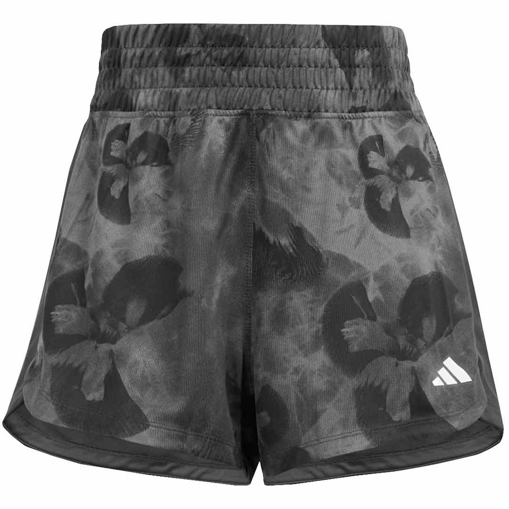 adidas - Women's Pacer Essentials AOP Flower Tie-Die Knit Shorts