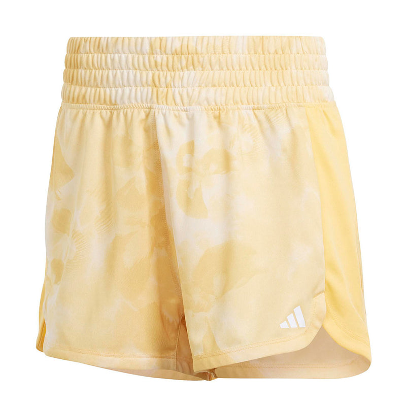 adidas - Women's Pacer Essentials All Over Print Flower Tie Dye Shorts (IS4241)