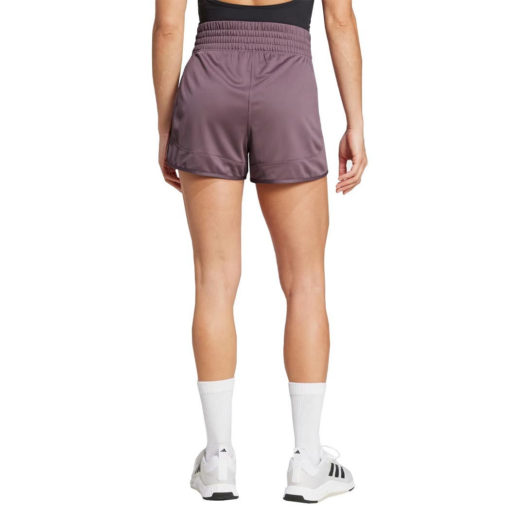 adidas - Women's Pacer Essentials Knit 3 Inch High Rise Shorts