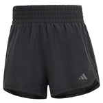 adidas - Women's Pacer Training 3-Stripes Woven 5 Inch High Rise Shorts (IS2178-5IN)
