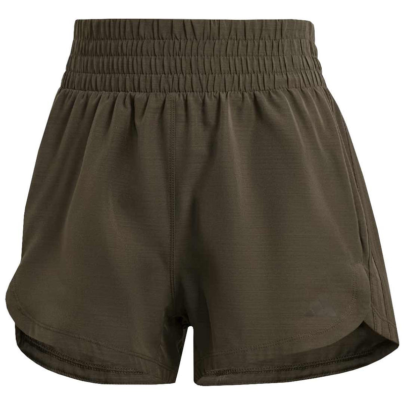 adidas - Women's Pacer Training 3-Stripes Woven High Rise 3 inch Shorts (IX1062-3IN)