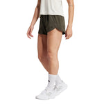 adidas - Women's Pacer Training 3-Stripes Woven High Rise 3 inch Shorts (IX1062-3IN)