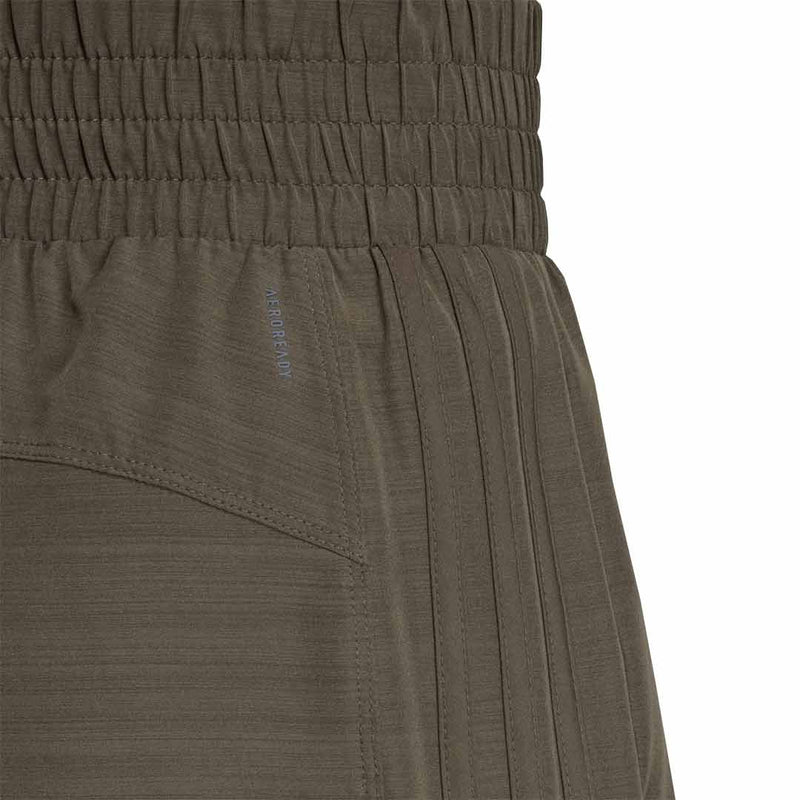 adidas - Women's Pacer Training 3-Stripes Woven High Rise 3 inch Shorts (IX1062-3IN)