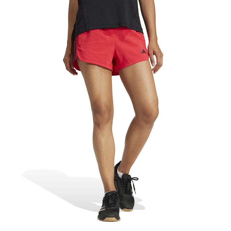adidas - Women's Pacer Training 3-Stripes Woven High Rise Shorts (JD2287-5IN)