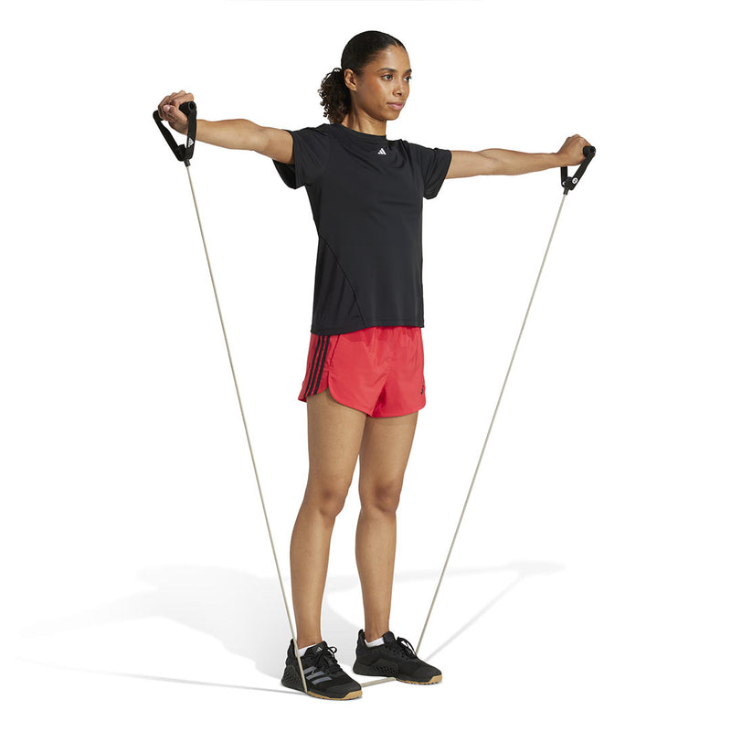adidas - Women's Pacer Training 3-Stripes Woven High Rise Shorts (JD2287-5IN)