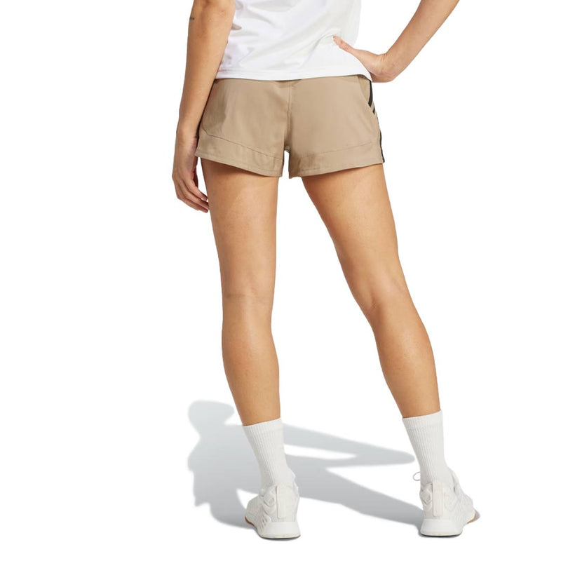 adidas - Women's Pacer Training 3-Stripes Woven High-Rise Shorts (JX3842-5IN)