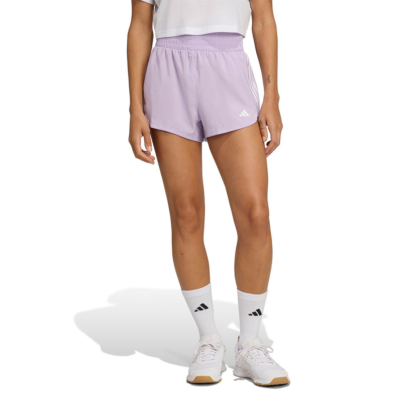 adidas - Women's Pacer Training 3-Stripes Woven High Rise Shorts (JX4852-3IN)