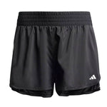 adidas - Women's Pacer Training 3-Stripes Woven High-Rise Shorts (Plus Size) (IS0604)