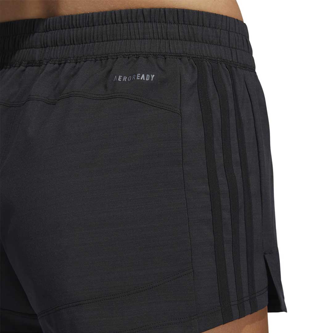 adidas - Women's Pacer Training Heather Woven Shorts (GT1186