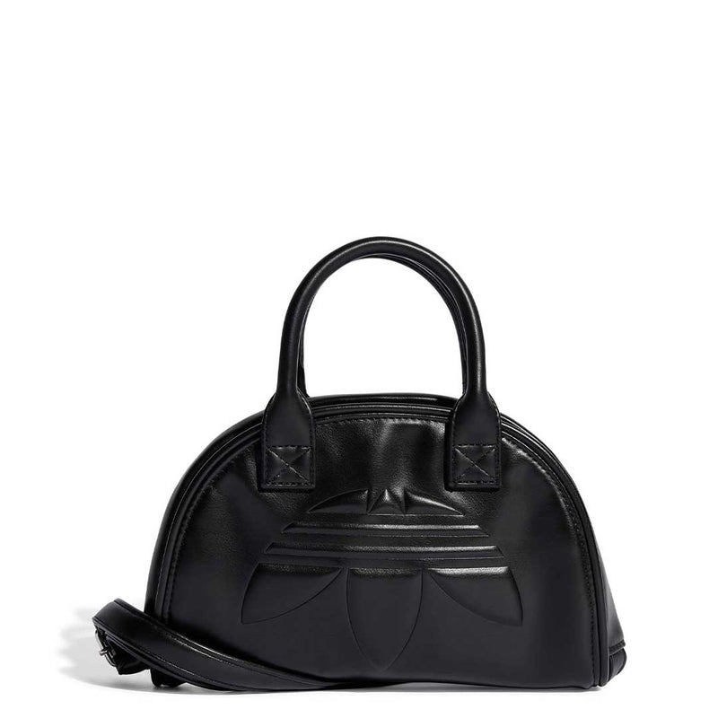 adidas - Women's Polyurethane Trefoil Satchel Bag (IT7378)