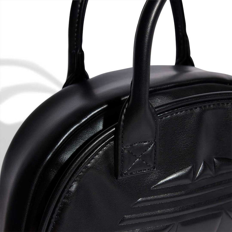 adidas - Women's Polyurethane Trefoil Satchel Bag (IT7378)