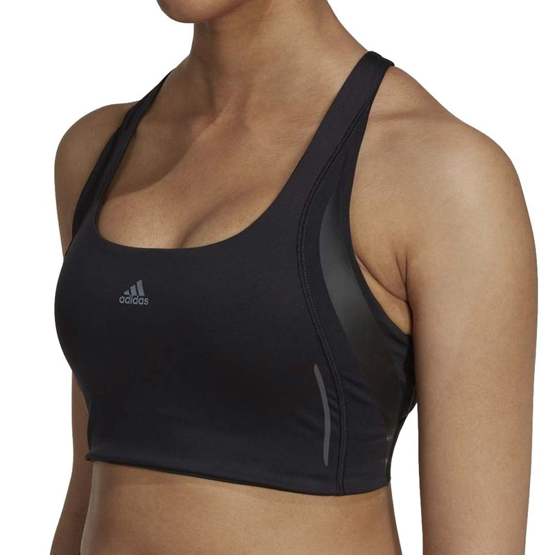 adidas - Women's Powerimpact Luxe Training Medium-Support HIIT Bra (HM6391)