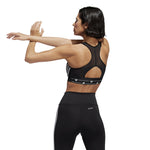 adidas - Women's Powerreact Training Medium-Support 3-Stripes Bra (HC7889)