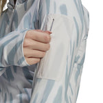 adidas - Women's Run Icons All Over Print Hooded Long Sleeve Top (HE0354)