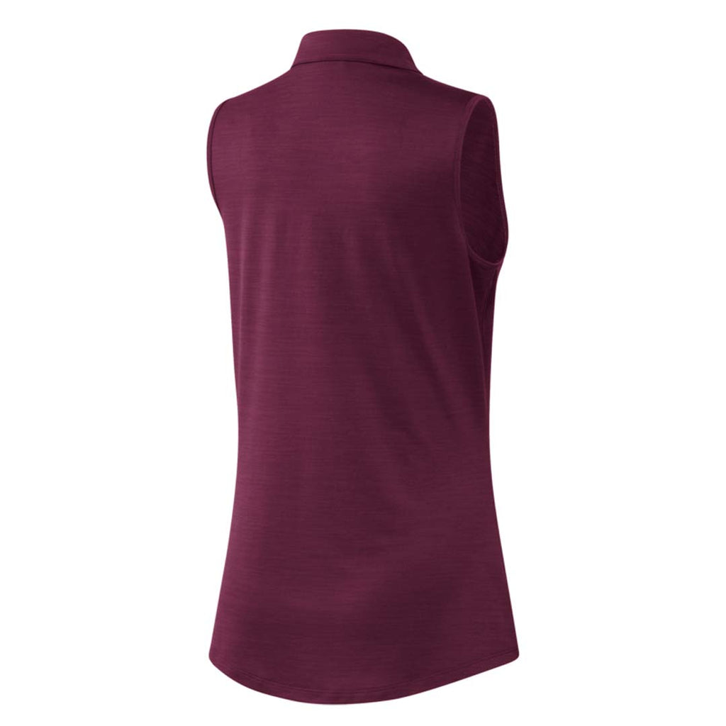 adidas - Women's Space-Dyed Sleeveless Polo (HA6065)