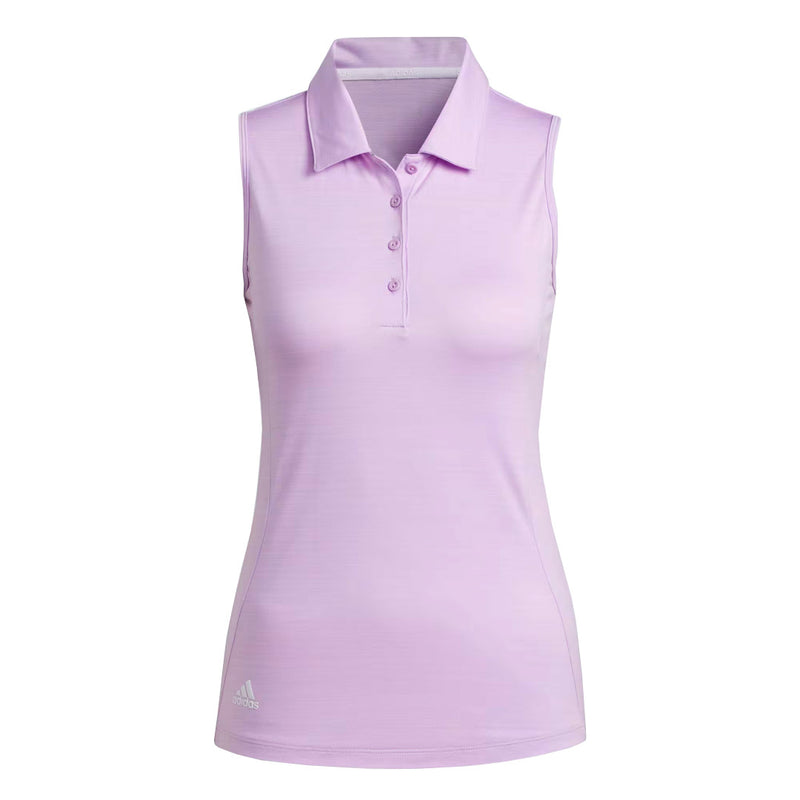 adidas - Women's Space-Dyed Sleeveless Polo (HI1730)