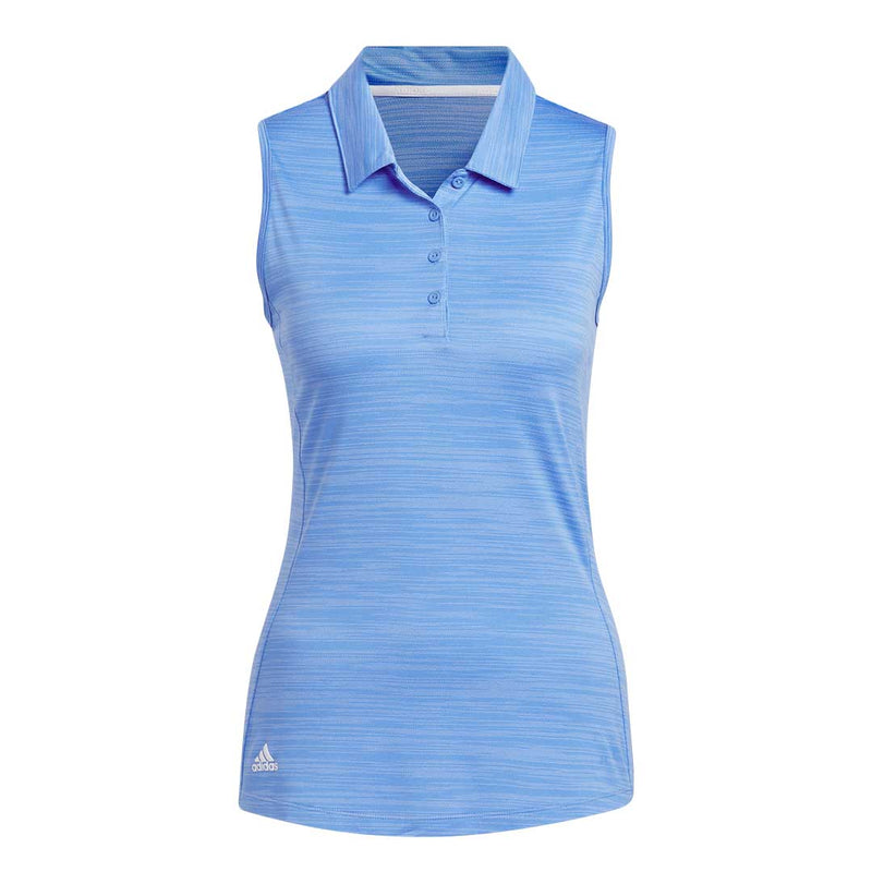 adidas - Women's Space-Dyed Sleeveless Polo (HS3134)