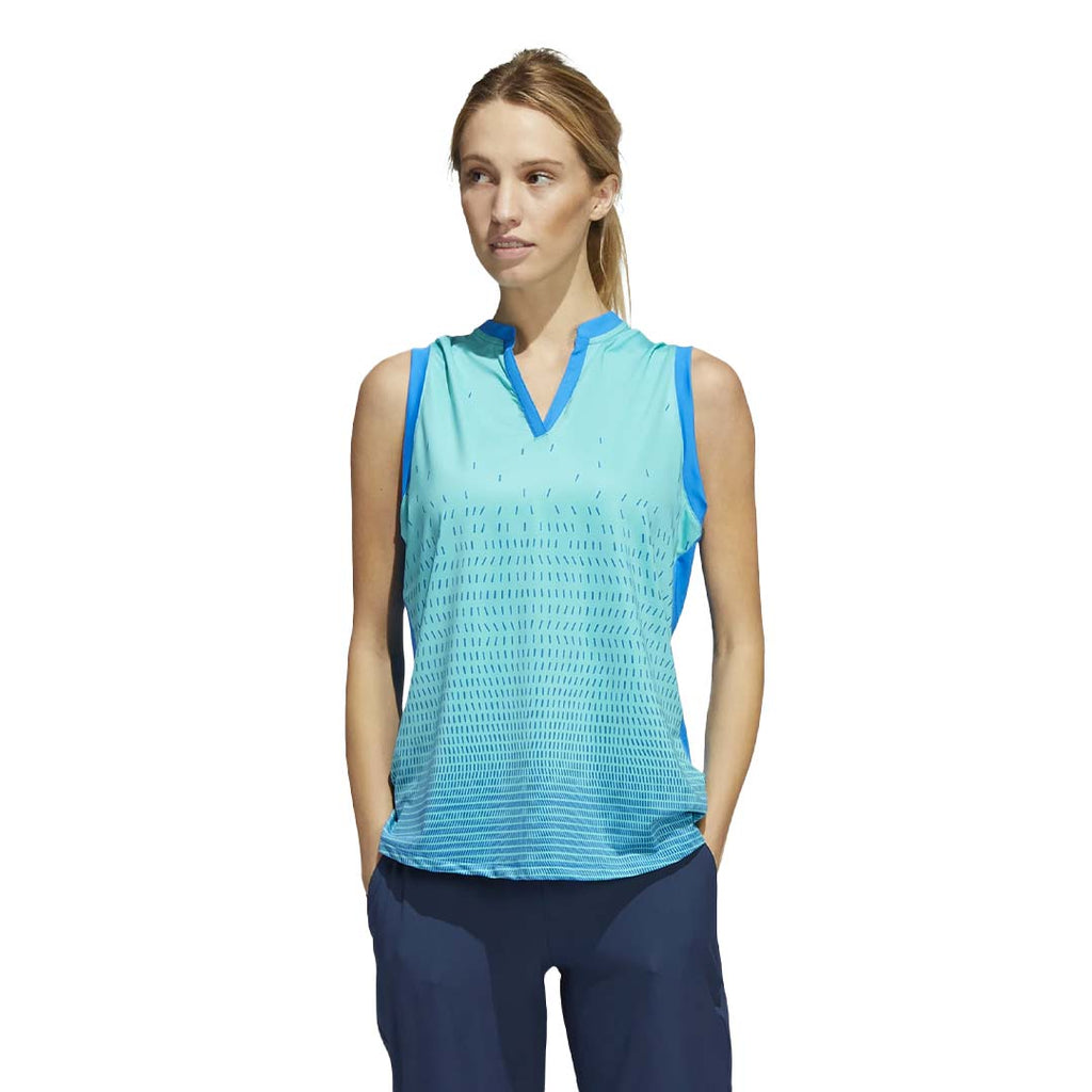adidas - Women's Sport Performance Gradient Sleeveless Polo (HA3471)