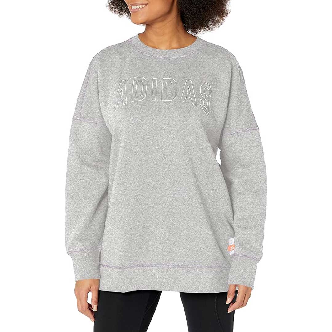 Adidas boyfriend crew sweatshirt online