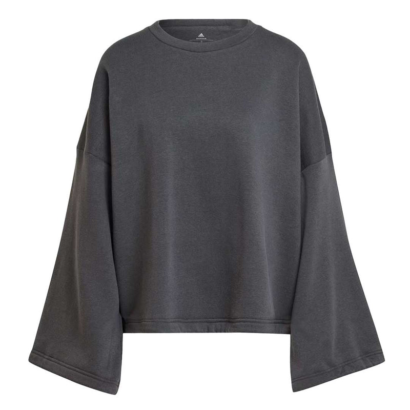 adidas - Sweat-shirt en polaire Studio Lounge pour femme (HC8805)