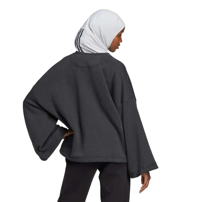 adidas - Sweat-shirt en polaire Studio Lounge pour femme (HC8805)